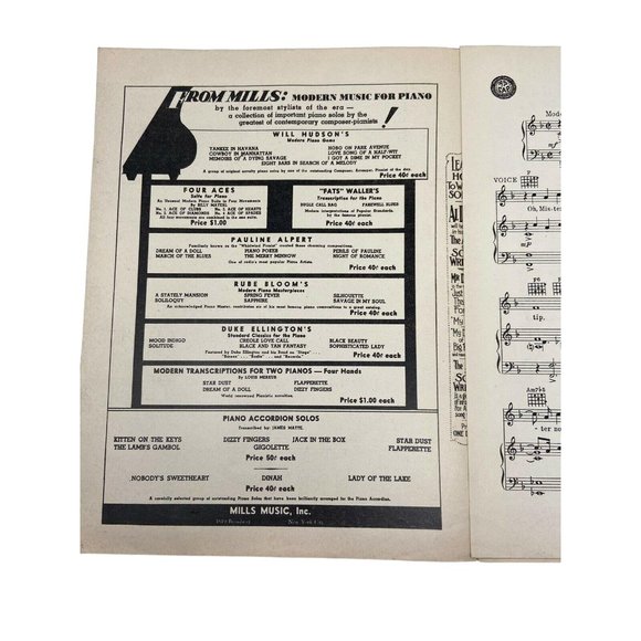 "Doin' the Suzi-Q" Cotton Club Parade Sheet Music Benny Davis and J. Fred Coots - Picture 2 of 3
